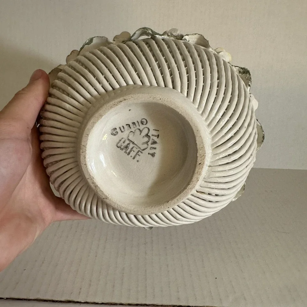 C.A.F.F. GUBBIO ITALY LATTICE RETICULATED 7
